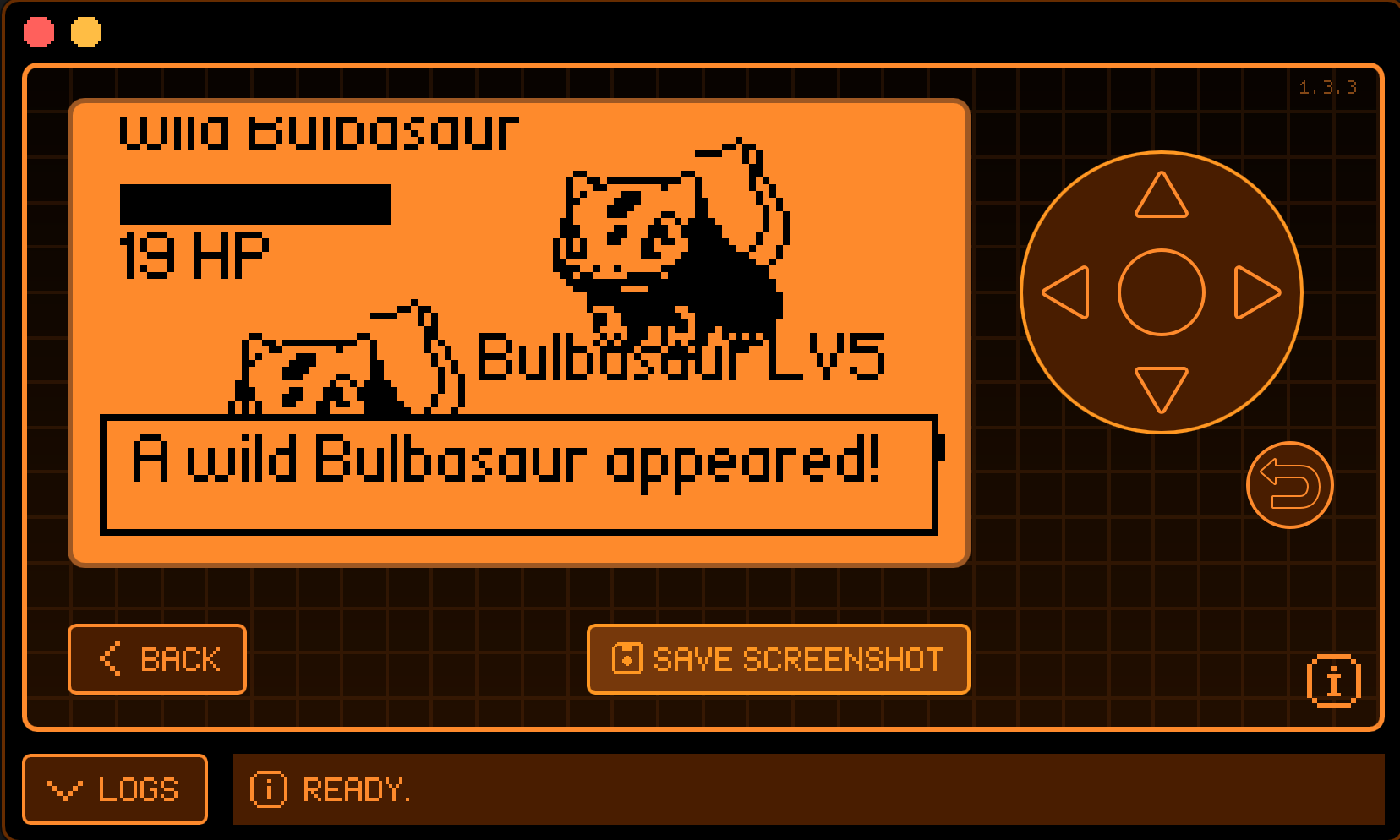 Flipper Mon Battle Splash Scene